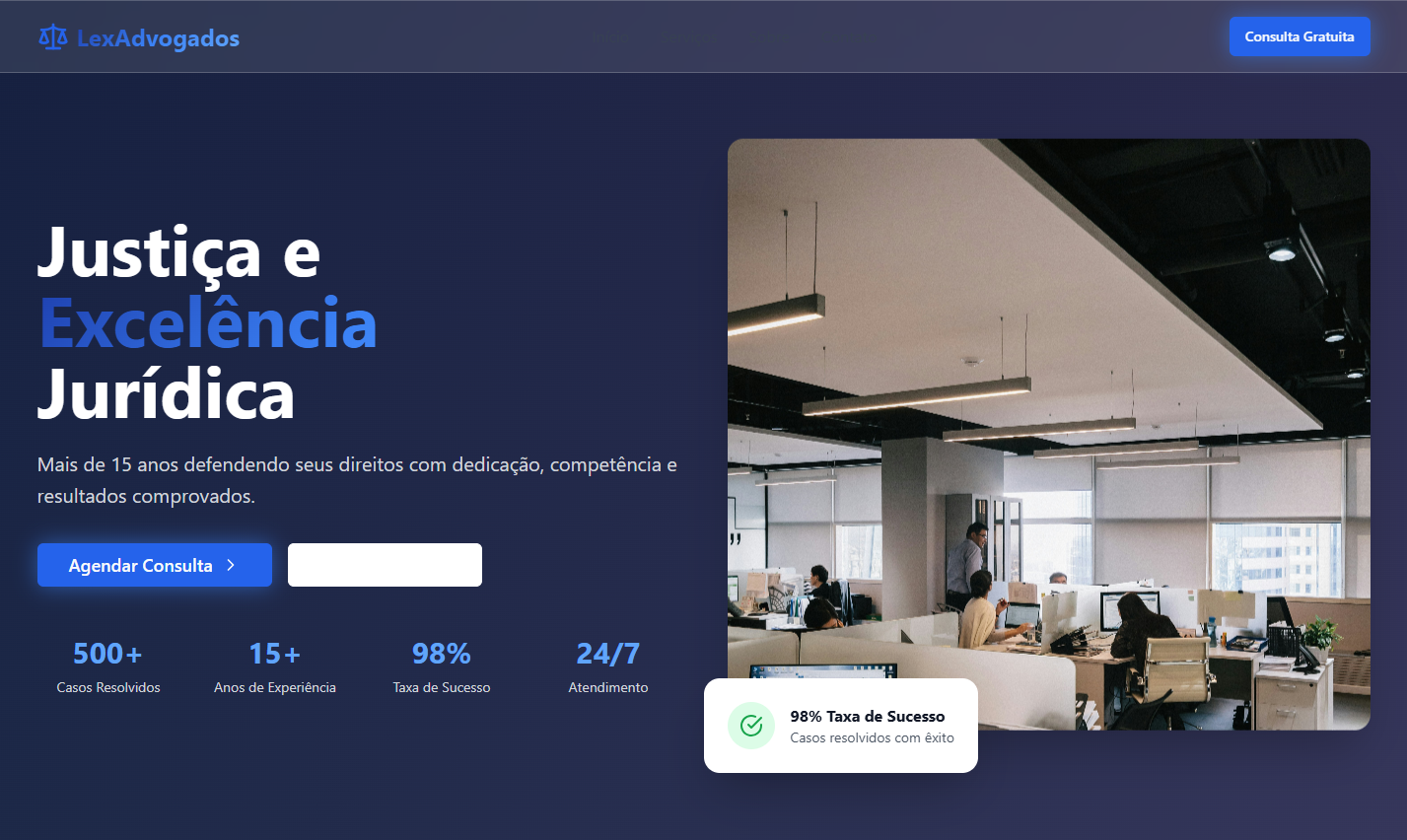 Site Advocacia